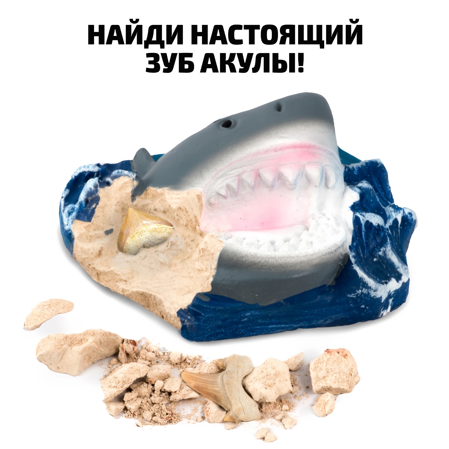 Набор для раскопок - Древняя акула из серии National Geographic  